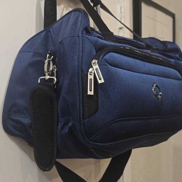 Delsey Paris Sky Max 2.0 Carry-On Duffel Bag- Blue - Picture 14 of 15